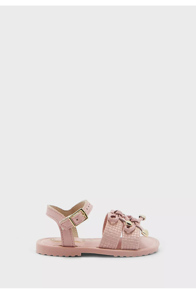 Molekinha Infant Girls Sandals With Back Strap Pink | Made In Brazil