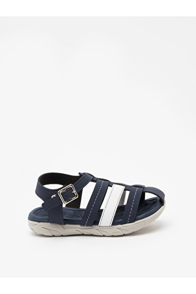 MOLEKINHO Boys Sandals With Back Strap Blue | Made In Brazil