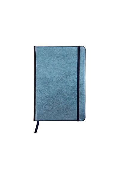 Clairefontaine Caiet din piele cu copertă cartonată Cuirise, A5, Indigo
