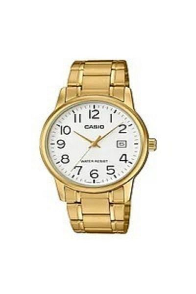Casio Mens Quartz Watch, Analog Display and Stainless Steel Strap