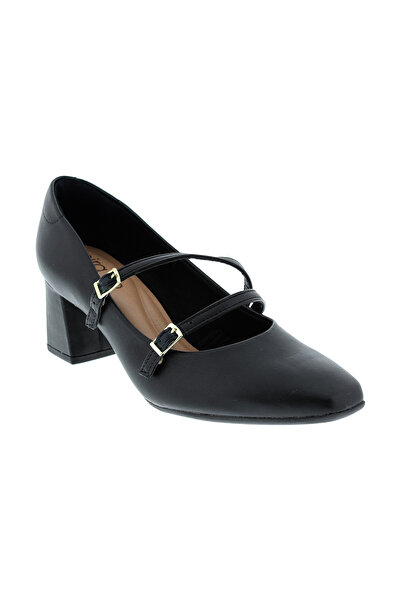 Beira Rio Ladies Mid Heel Sandals Black | Made In Brazil