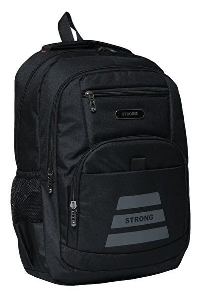 Strong Bag Rucsac școlar cu mai multe compartimente, cu volum mare, cu suport...