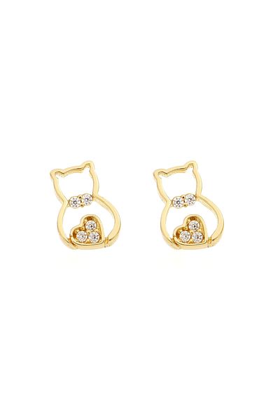 MOHI Fine Jewellery 14k yellow gold earrings