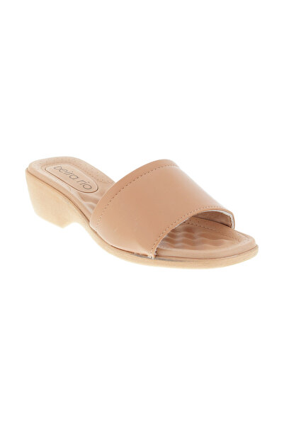 Beira Rio Ladies Low Heel Sandals Nude | Made In Brazil