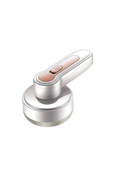 Globalport Retail Aparat pentru curatare scame incarcare USB Alb/Crem, 5W
