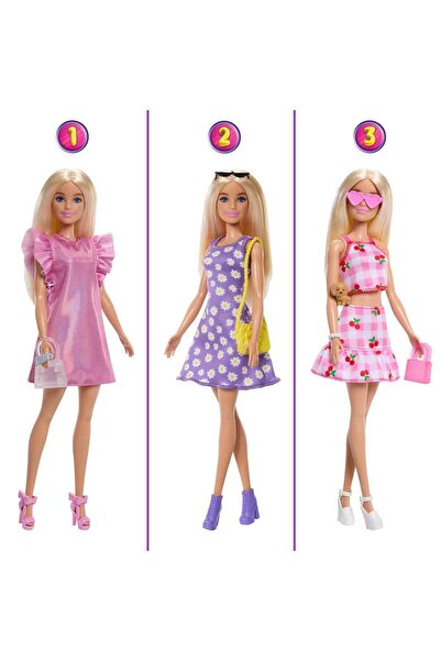 Barbie 'nin Rüya Gardırobu ve Bebek Oyun Seti HXD58