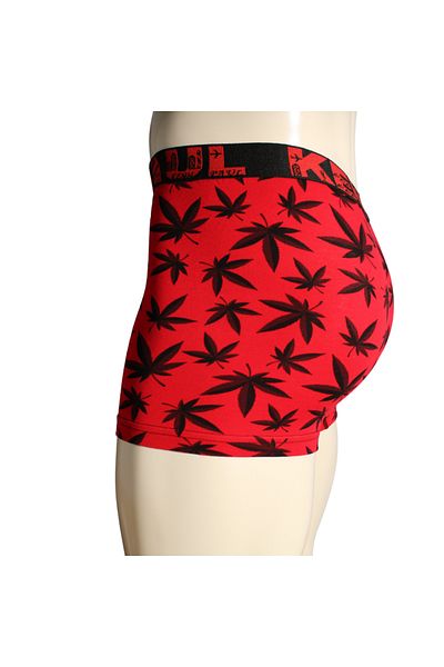 Kennpaul Men's Leaf Pattern Cotton Luxury Boxer |   Soft Fabric |   Comfortable Boxer |