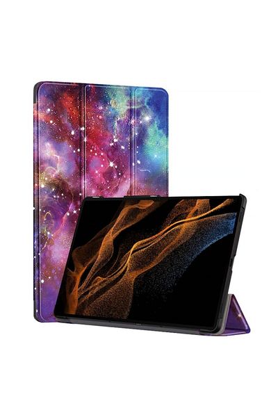 Optim Solution Husă din piele pentru tabletă Samsung Galaxy Tab S10 Ultra, protecție completă, calitate superioară, design Galaxy
