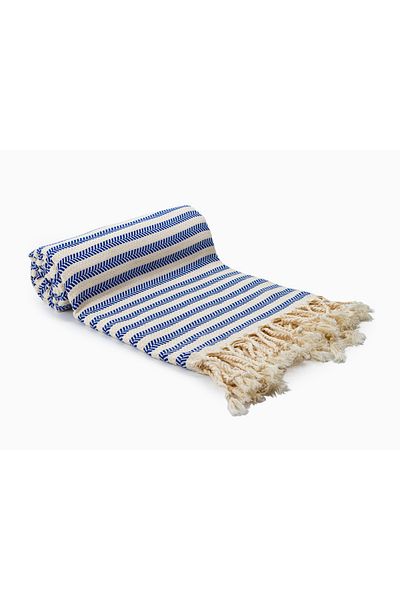 CHIMARIVA Sergeant Patterned Peshtemal – Oversize Turkish Beach Towel – Bath Towel