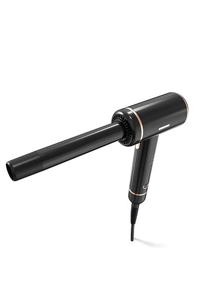 INNOVIX Ondulator de păr LS-083, 25,4 mm, control inteligent al temperaturii, ionic, 3 niveluri de căldură, cablu rotativ la 360°