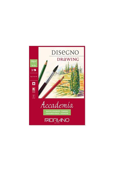 Fabriano Accademia Disegno drawing pad, A3, without spiral, Fabriano