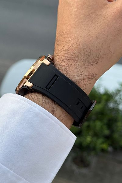Homies Original Men's Wrist Watch Summer Silicone Cord 3 Atm Waterproof Gift Box and Bracelet.