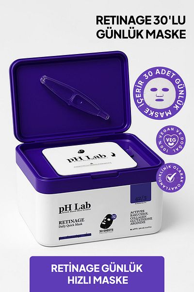 Ph Lab Phlab Retinage Daily Quick Daily Mask of 30