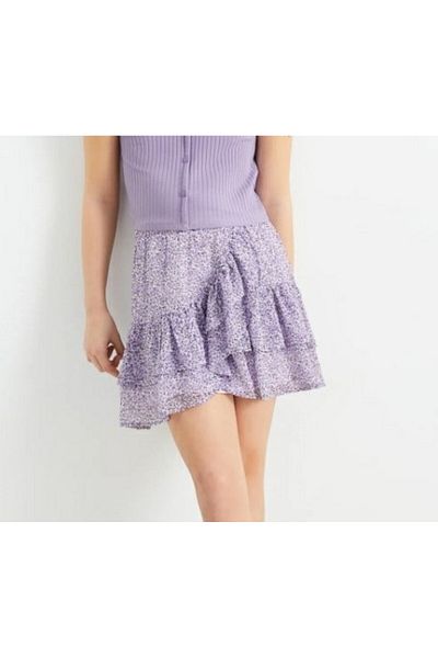SeaBubbles Floral Girl's Mini Skirt