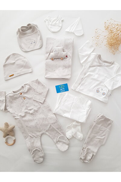 artıbebe مجموعة إصدار المستشفى لحديثي الولادة مكونة من 10 قطع مع عربة أطفال |...
