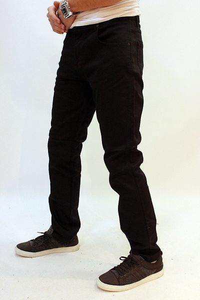 Twister Jeans Nevada 807-10 Lycra Relaxed Fit Men's Canvas Trousers Black