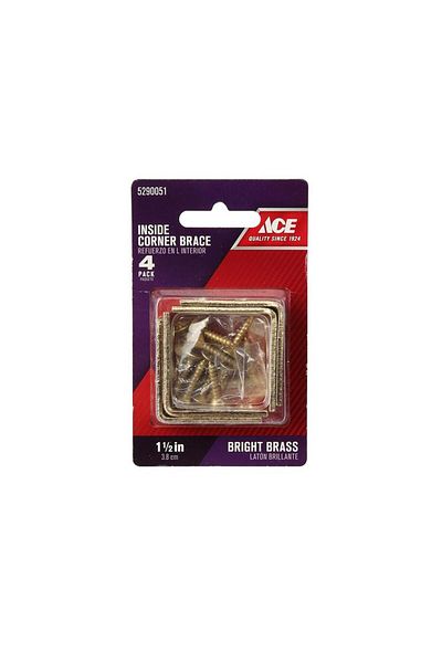 ACE Inside Corner Brace (4 cm, Pack of 4)