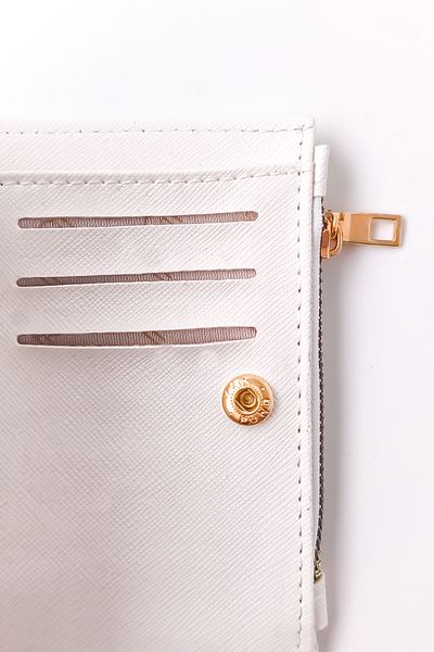 Ecrou Handbag Hard Cover Quilted White
