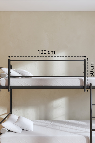 FANO Ek Korkuluk Yüksek Boy 120 CM (SADECE Koza - Trend - Tekno Modelleri İle Uyumludur) Siyah