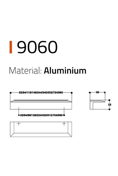 System Mobilya Kulbu Antik Sarı Renk 224mm Kulp 1 Adet (SY9060 0224 ABM)