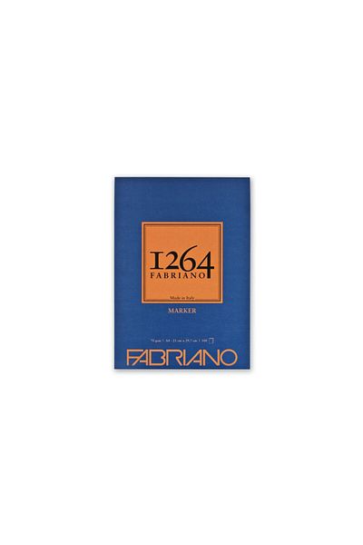 Fabriano Drawing pad 1264 Marker, A4, 70gr, 100 sheets, without spiral Fabriano