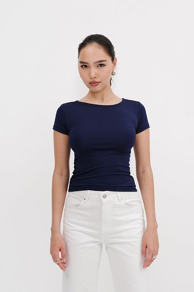 Addax Crew Neck Basic T-Shirt P0268-X5