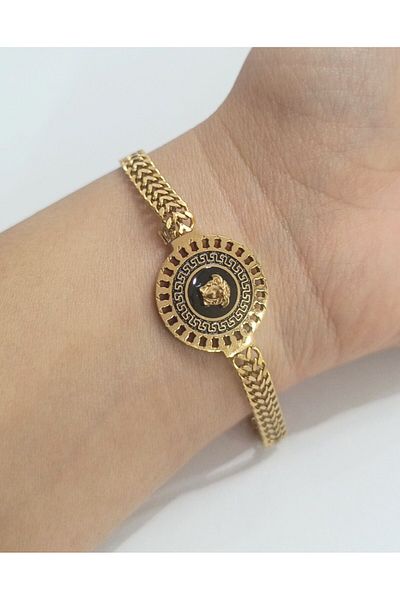 Monalisa Home Luxury Gold Color Bracelet with Showy Figure