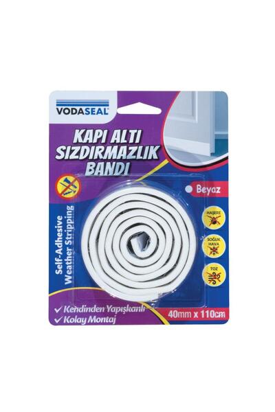 Vodaseal Kapı Altı Sızdırmazlık Bandı 40mmx110cm Beyaz