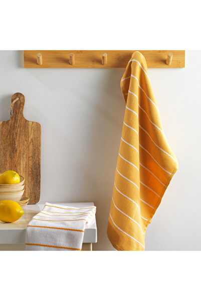 Schafer Home Misha 2 Pack Drying Cloth 40X60 Cm-Yellow