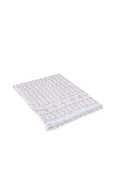 Elart Infinity Double Blanket (220X240 cm) Ecru