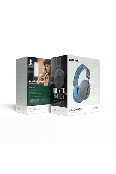 Green Lion SolarEcho ANC Over-Ear Headphones