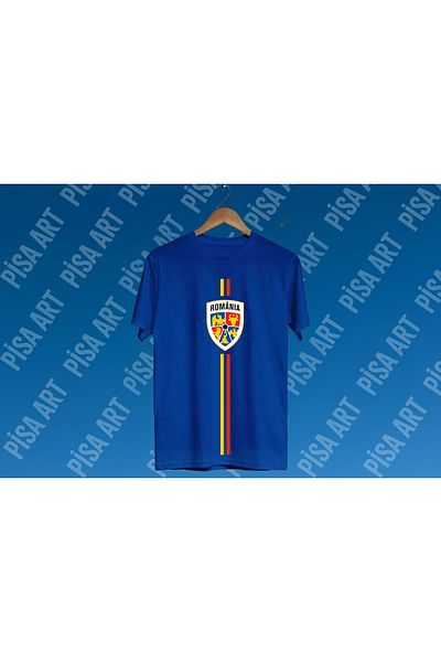 Pisa Art Romania National Football Team Special Design Unisex Fan T-Shirt