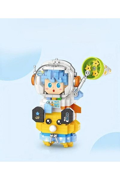 Loz Astronaut Blue 390 Piece Block