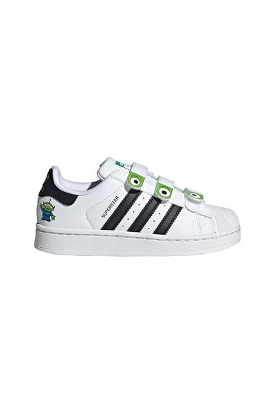 adidas Children's White Sneaker Superstar Ii Cf C Jı0091