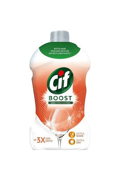 Cif Dishwashing detergent, Cif Boost, 100% recycled, 450ml