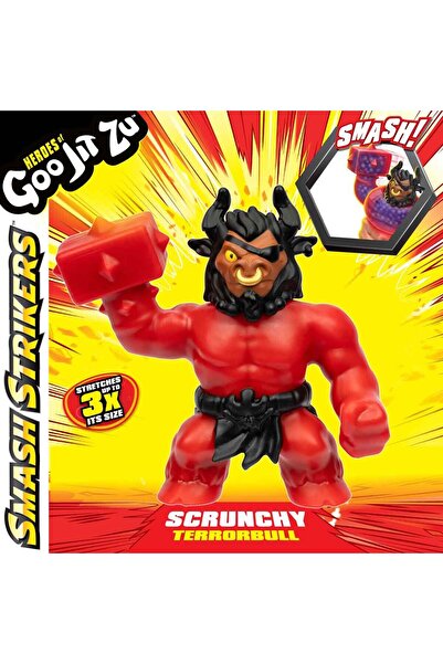 GIOCHI PREZIOSI Goojitzu Smash Strikers Single Figure Pack Gjt57000 - Scrunchy Terrorbull