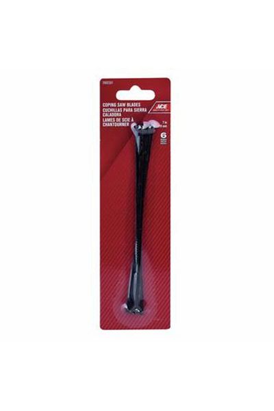 ACE Carbon Steel Coping Saw Blade Pack (17.8 cm, 6 Pc.)