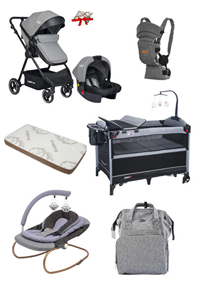 Calvin Baby 8 Parça Lüks Çeyiz Seti Travel Sistem Bebek Arabası,AnneYanı,AnaK...