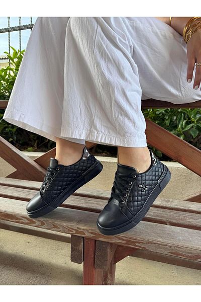 DERİ KABUSU Quilt Women's Sports Shoes 213-3
