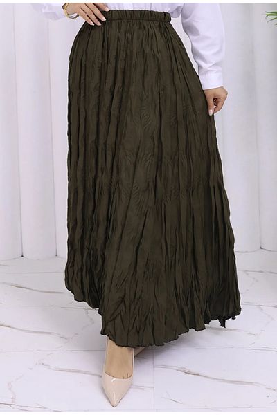 Nura Francy tendință feminină cu aspect mixt fustă lungă hijab de 100 cm este foarte lungă