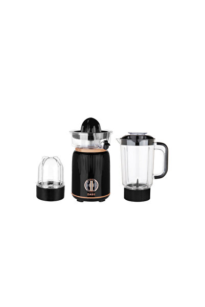 Zass Tabletop blender with 3 accessories Zass ZSB 21 Rose Gold, 380 W, 2 speed, 1000 ml, 300 ml grinder