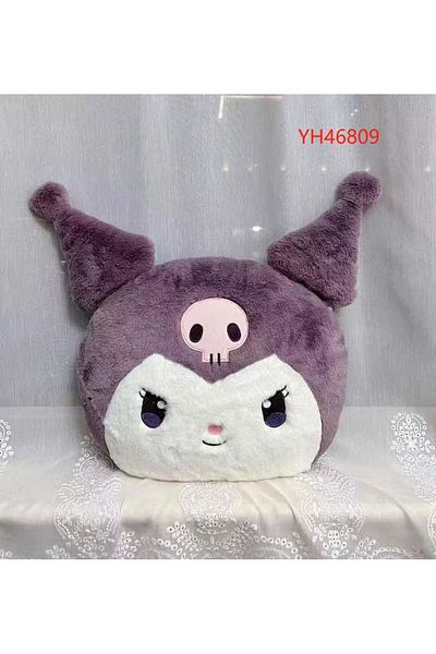 KAZUKO Kuromi character stuffed plush pillow