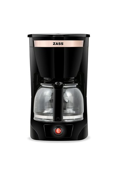 Zass Rose Gold Zcm 20 Coffee Maker, 800 W, 1.25 L, 10 Cup Capacity, Anti-drip Function