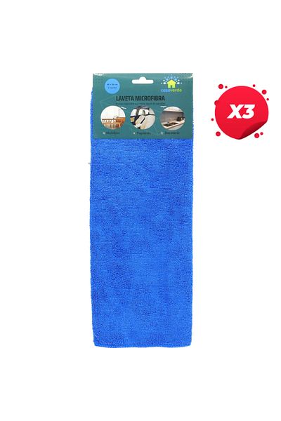 DAR X3 - ALVER MICROFIBER CLOTH 40X40 BLUE