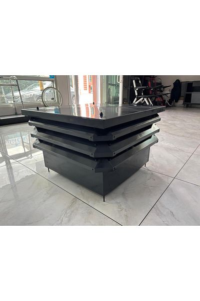 homefabe 3-Layer Chimney Hat Ventilation 60X60X50 cm