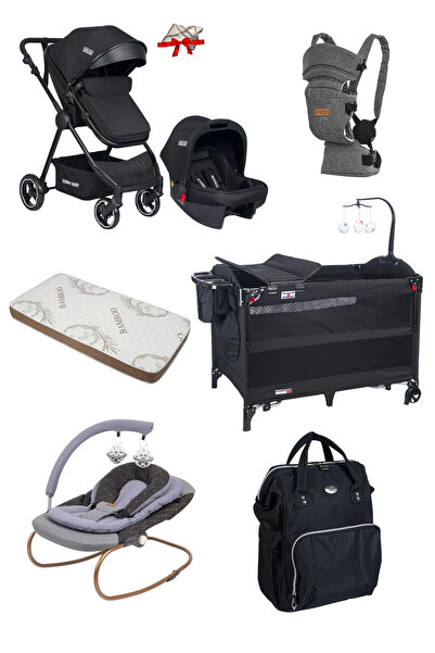 Calvin Baby 8 Parça Lüks Çeyiz Seti Travel Sistem Bebek Arabası,AnneYanı,AnaK...