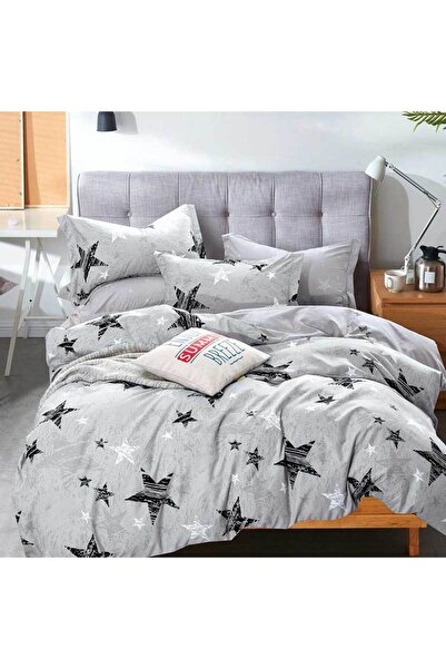 Patul Λεπτά σατέν κλινοσκεπάσματα, 2 άτομα, σεντόνι με λάστιχο, 6 τεμάχια #FE171