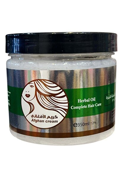 afghani oil كريم زيت الشعر الأفغاني بالأعشاب 350 مل