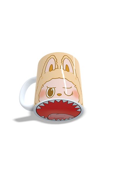 EDESİNG Labubu Ceramic Mug Cup