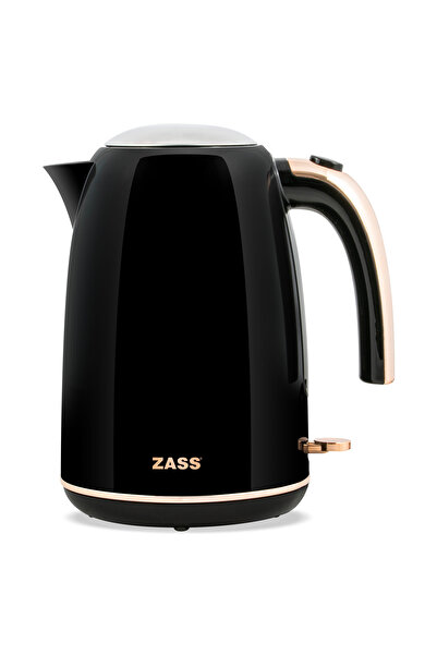 Zass Electric kettle ZCK 22 Rose Gold, 2200W,1.7L, 360° rotating base Water level indicator